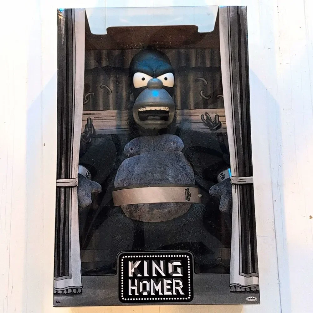 The Simpsons King Kong Homer Feature Plush Treehouse Of Horror 15